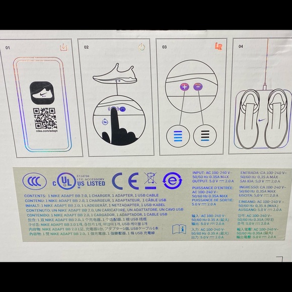 Nike Adapt BB 2.0 • Sz 12 • Tie Dye • US Charger • EUC - Picture 11 of 12